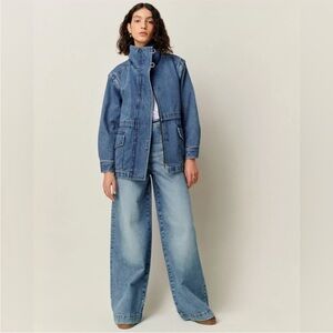 Sessun Denim jacket and convertible vest XS